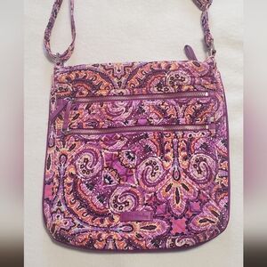 Vera Bradley Vibrant Paisley Crossbody Bag